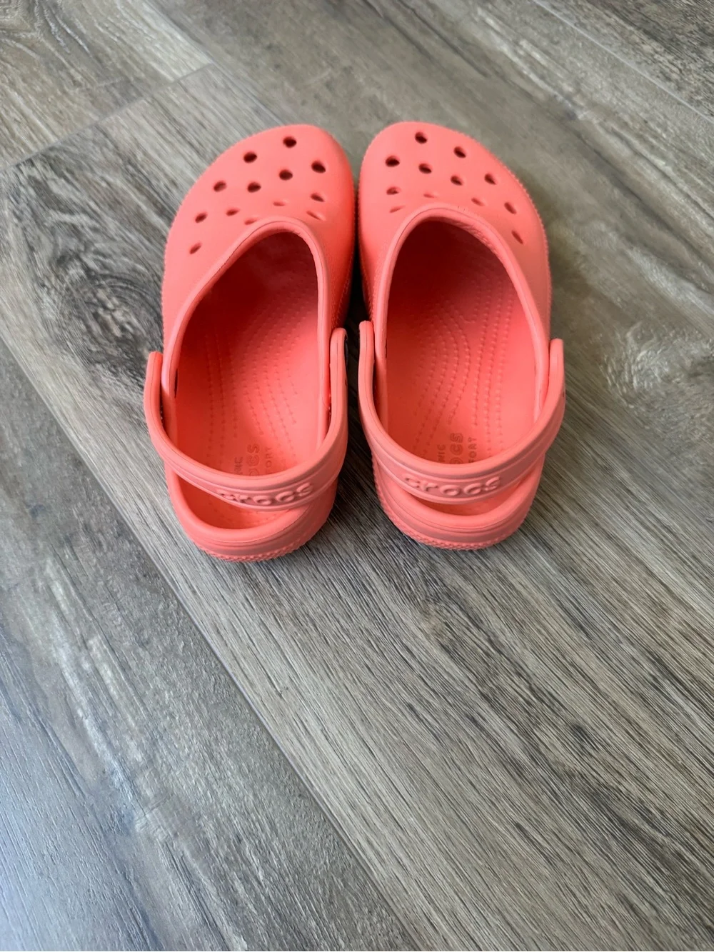 CROCS Kids Coral Pink Classic Clog